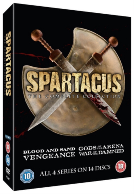 Spartacus: The Complete Collection, DVD DVD