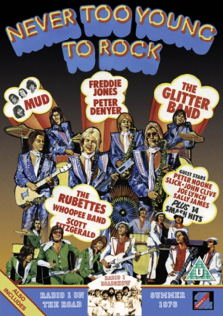 Never Too Young to Rock, DVD  DVD