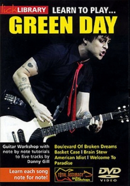 Lick Library: Learn to Play Green Day, DVD  DVD