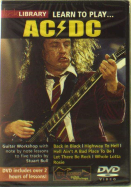 Lick Library Learn To Play Acdc Gtr Dvd0, DVD DVD