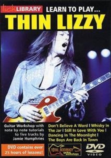 Lick Library: Learn to Play Thin Lizzy, DVD  DVD