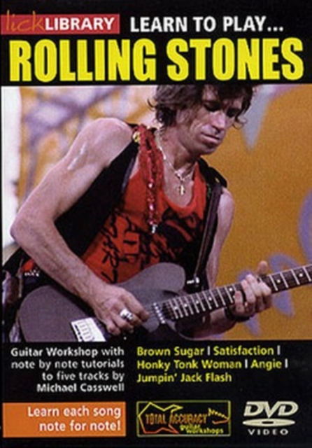 Learn to Play Rolling Stones, DVD  DVD