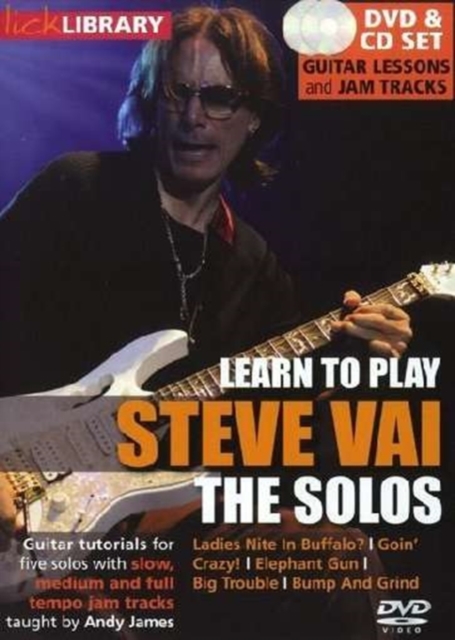 Lick Library Learn To Play Steve Vai The, DVD DVD