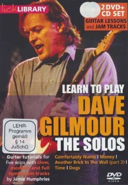 Lick Library Learn To Play Dave Gilmour , DVD DVD