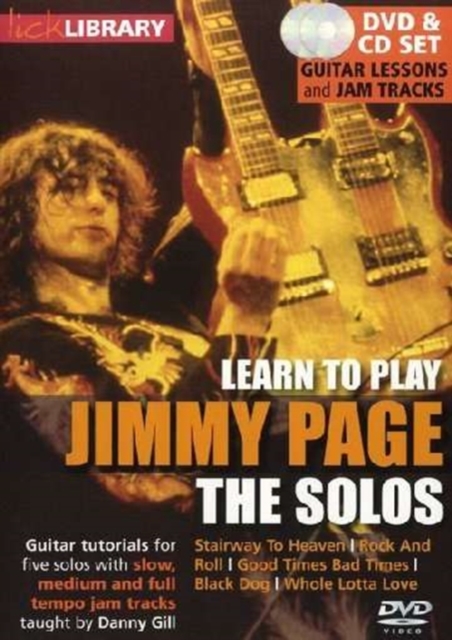 Lick Library Learn To Play Jimmy Page Th, DVD DVD