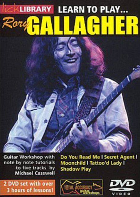 Learn to Play Rory Gallagher, DVD  DVD