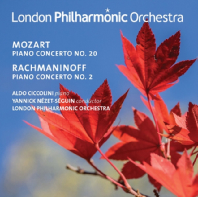 Mozart: Piano Concerto No. 20/Rachmaninoff: Piano Concerto No. 2, CD / Album Cd