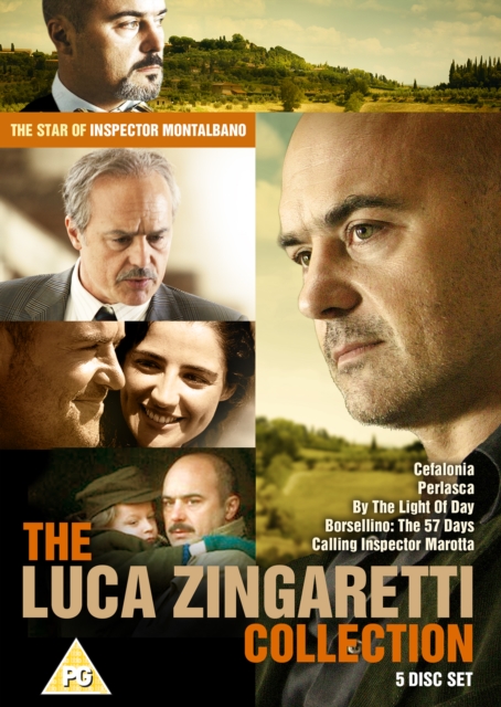 The Luca Zingaretti Collection, DVD DVD