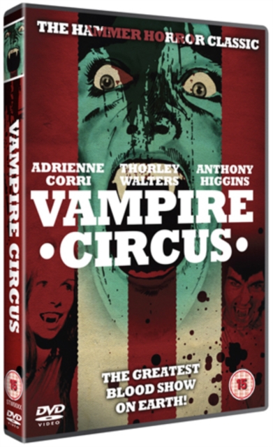 Vampire Circus, DVD  DVD