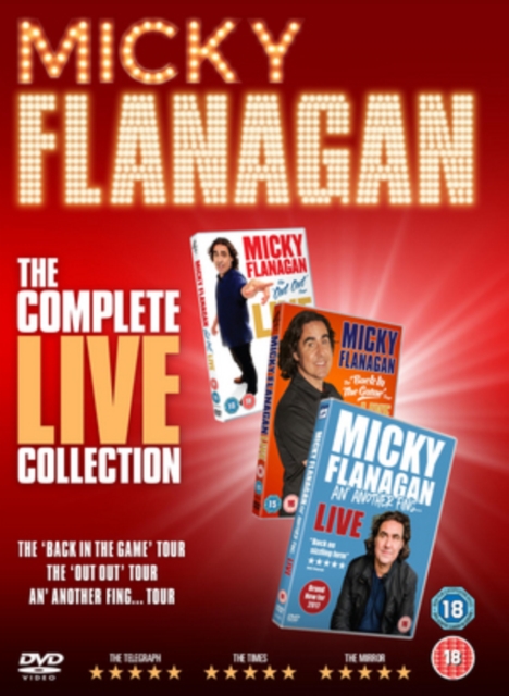 Micky Flanagan: The Complete Live Collection, DVD DVD