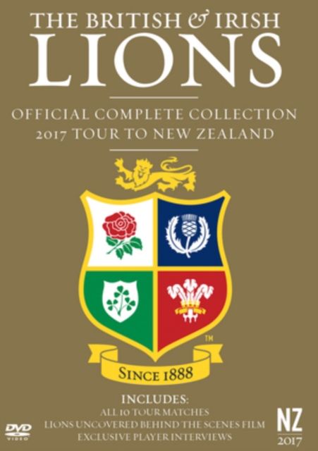 British and Irish Lions: Official Complete Collection 2017..., DVD DVD