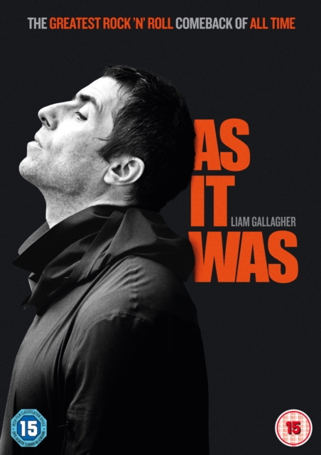 Liam Gallagher: As It Was, DVD DVD