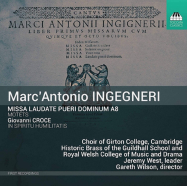 Marc' Antonio Ingegneri: Missa Laudate Pueri Dominum A8: Motets, CD / Album Cd