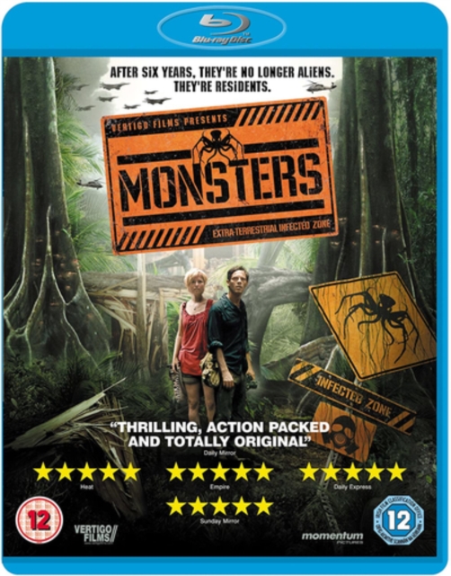 Monsters, Blu-ray  BluRay