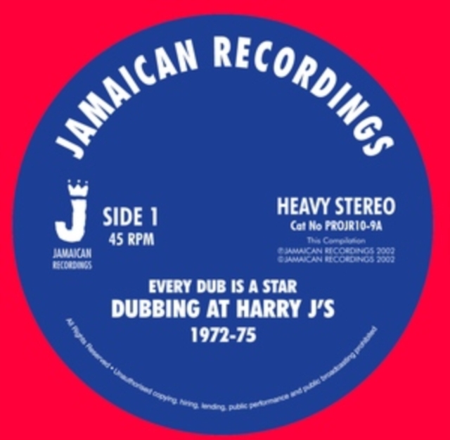 Every Dub Is a Star: Dubbing at Harry J's 1972-75, Vinyl / 10" Single Vinyl