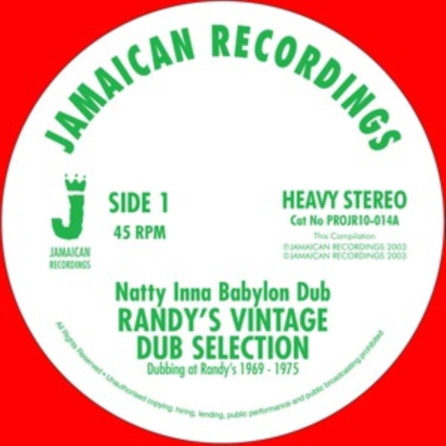 Natty Inna Babylon Dub/Dub Feeling/It's a Dubbing Lie, Vinyl / 10" Single Vinyl