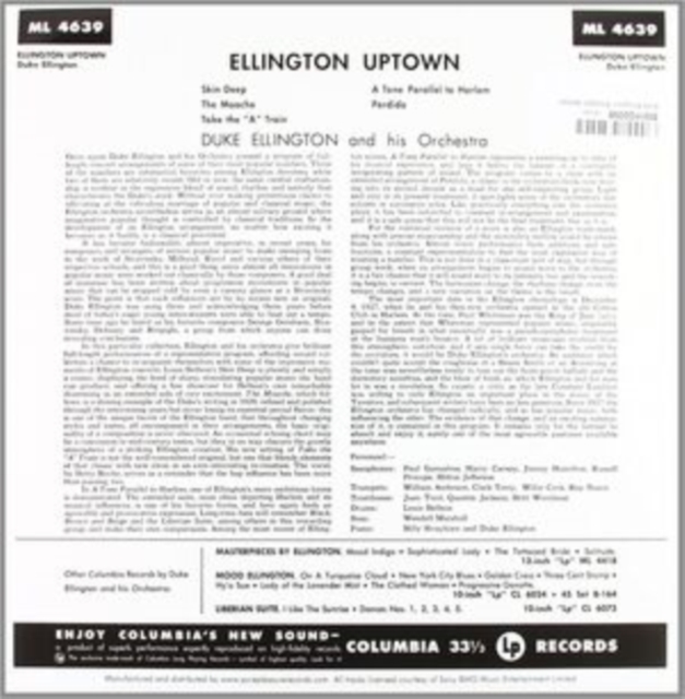 Ellington Uptown, Vinyl / 12" Album Vinyl