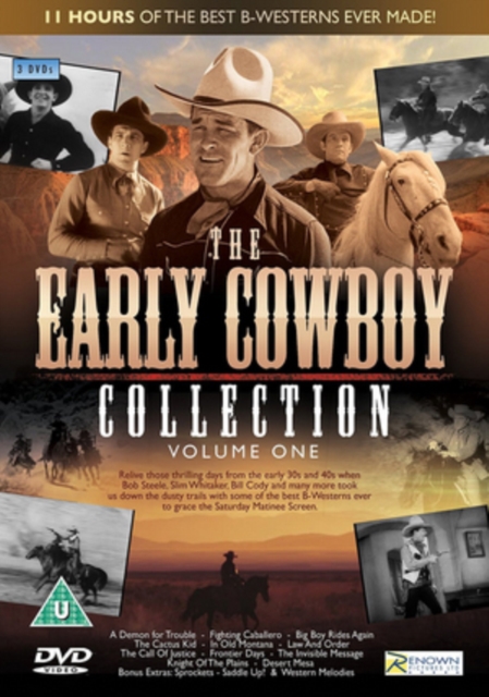 The Early Cowboy Collection: Volume 1, DVD DVD