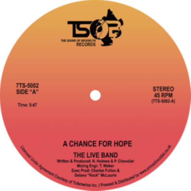 A Chance for Hope (RSD 2020), Vinyl / 7" Single Vinyl