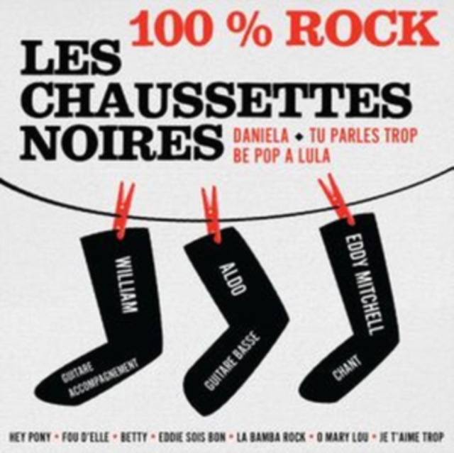 Les Chausettes Noires: 100% Rock, Vinyl / 12" Album Coloured Vinyl Vinyl