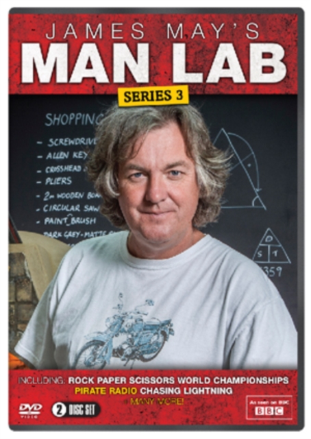 James May's Man Lab: Series 3, DVD  DVD