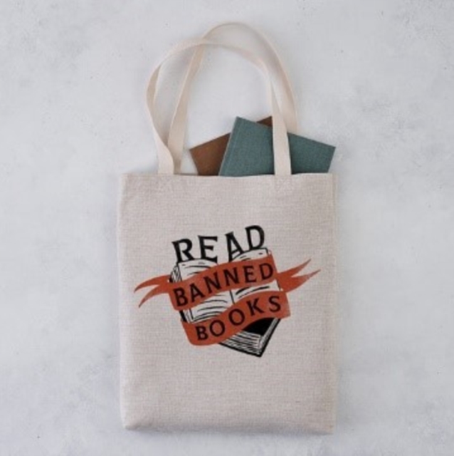 Tote Bag - Read Banned Books, Paperback Book