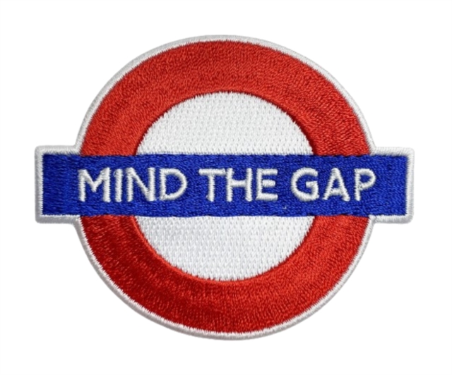 Mind the Gap Sew On Patch, Paperback Book