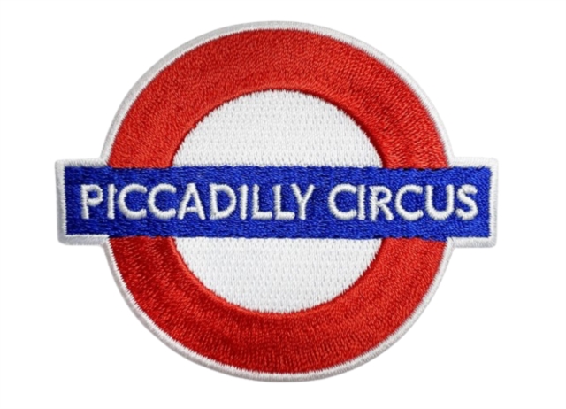 Piccadilly Circus Sew On Patch, Paperback Book