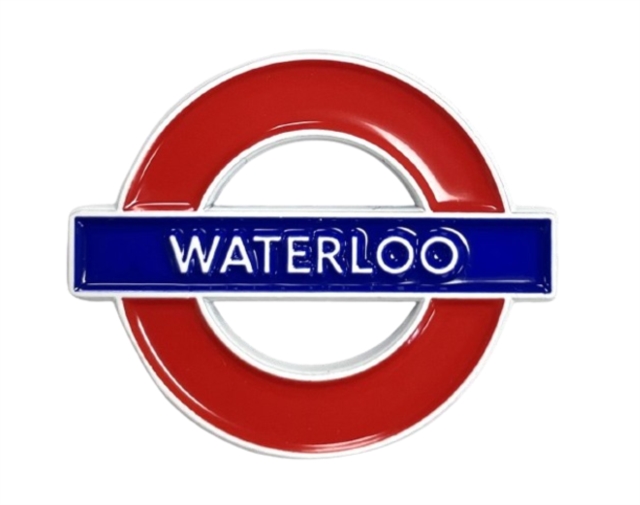Waterloo Pin Badge, Paperback Book