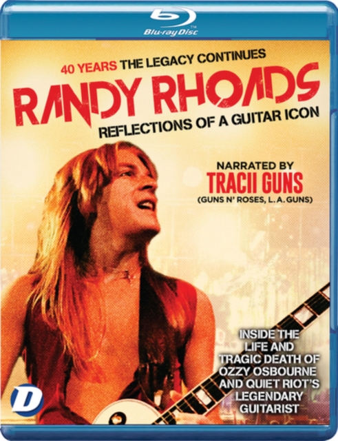 Randy Rhoads: Reflections of a Guitar Icon, Blu-ray BluRay