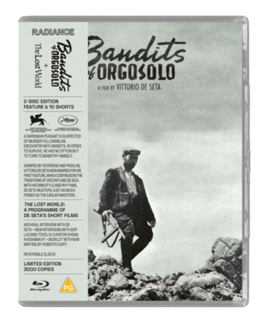 Bandits of Orgosolo/The Lost World, Blu-ray BluRay