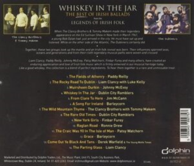 Whiskey in the Jar: The Best of Irish Ballads from the Legends of Irish Folk, CD / Album Cd