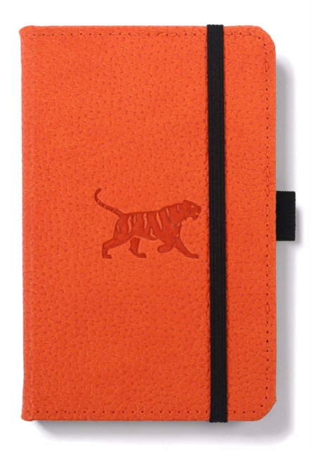 Dingbats A6 Pocket Wildlife Orange Tiger Notebook - Lined, Paperback Book