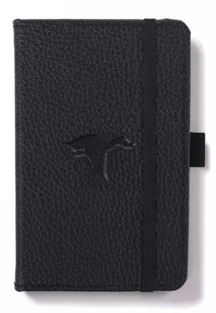 Dingbats A6 Pocket Wildlife Black Duck Notebook - Plain, Paperback Book