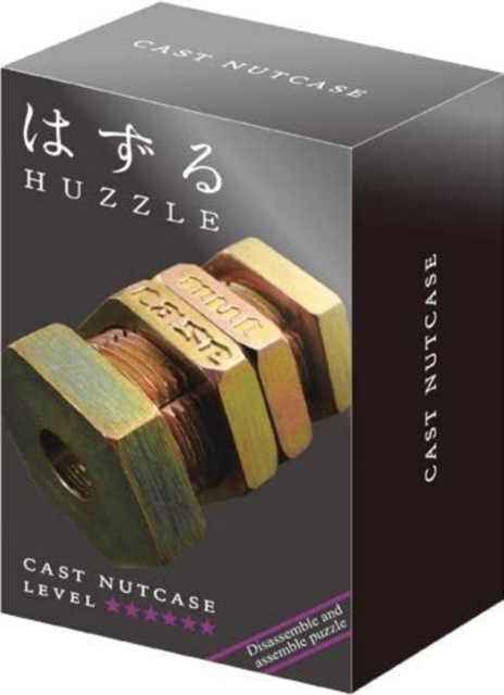 Huzzle Cast Nutcase Puzzle Game, Paperback Book