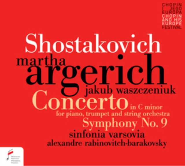 Shostakovich: Concerto in C Minor, CD / Album Cd