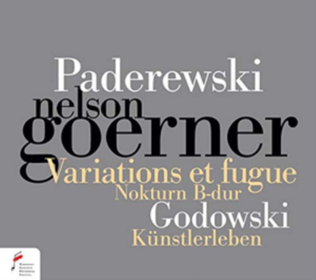 Paderewski: Variations Et Fugue/Nokturn B-dur, CD / Album Cd