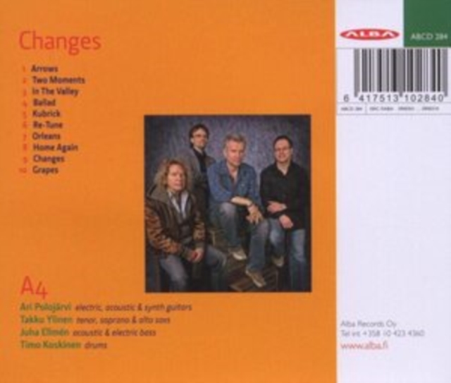 Changes, CD / Album Cd