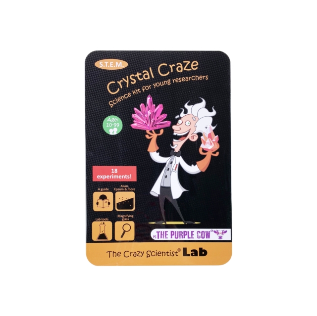 Crazy Scientist LAB Crystal Craze, Paperback Book