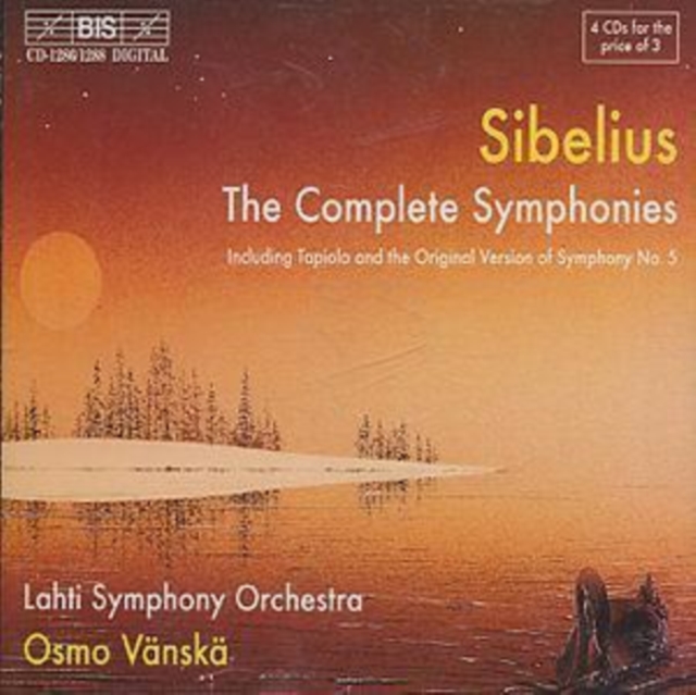 Sibelius: The Complete Symphonies - Lahti Symphony Orchestra/Osmo, CD / Album Cd