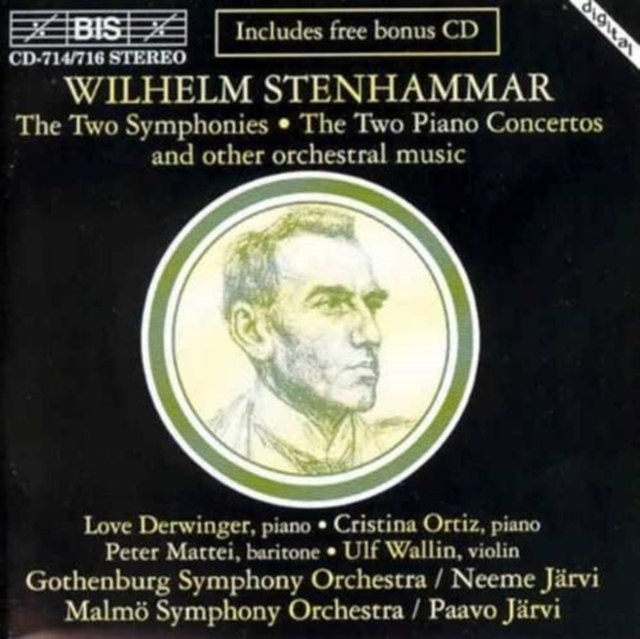 Stenhammar/2 Symphonies/2 Piano Cto, CD / Album Cd