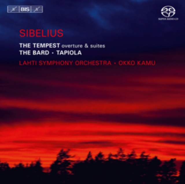 Sibelius: The Tempest/The Bard/Tapiola, SACD Cd