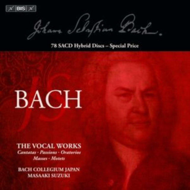 J.S. Bach: The Vocal Works, SACD / Box Set Cd