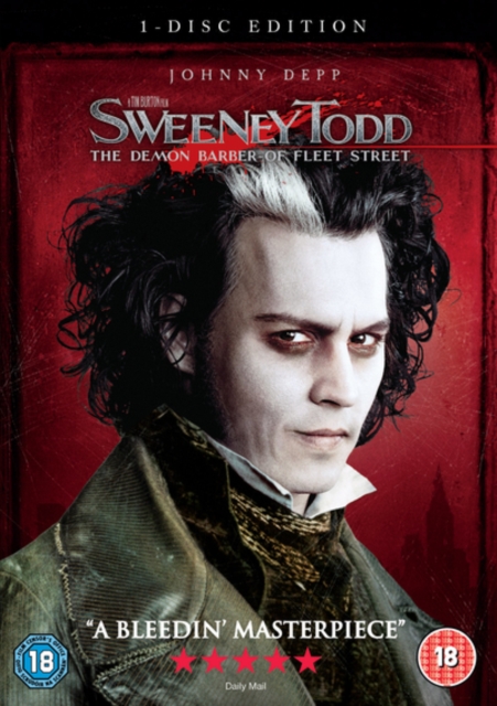 Sweeney Todd - The Demon Barber of Fleet Street, DVD  DVD