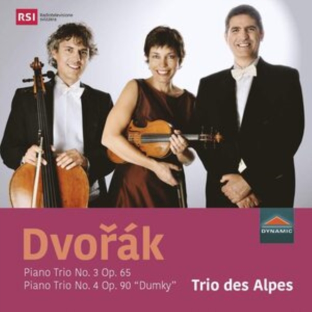 Dvorák: Piano Trio No. 3, Op. 65/Piano Trio No. 4, Op. 90 'Dumky', CD / Album Cd