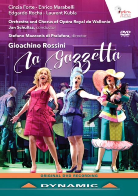 La Gazzetta: Opéra Royal De Wallonie (Schultsz), DVD DVD