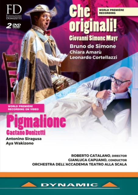 Che Originali!/Pigmalione: Festival Donizetti (Capuano), DVD DVD