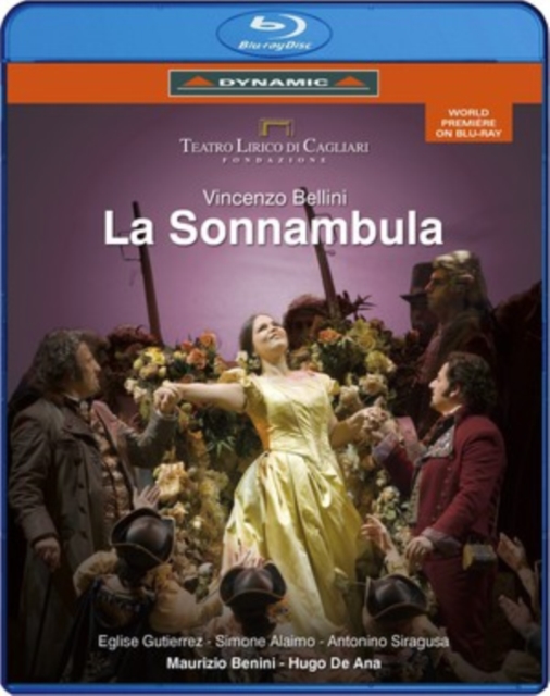 La Sonnambula: Teatro Lirico Di Cagliari (Benini), Blu-ray BluRay