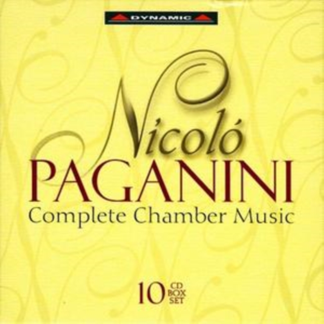 Complete Chamber Music (Quartetto D'archi Paganini) [10cd], CD / Box Set Cd