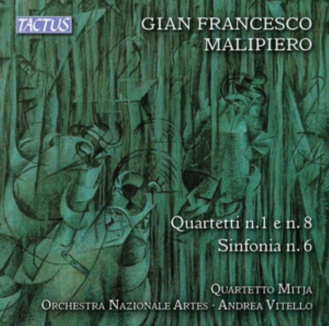 Gian Francesco Malipiero: Quartetti N. 1 E N. 8/Sinfonia N. 6, CD / Album Cd